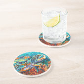 Sea Sweetheart I Sandstein Untersetzer (Seite)