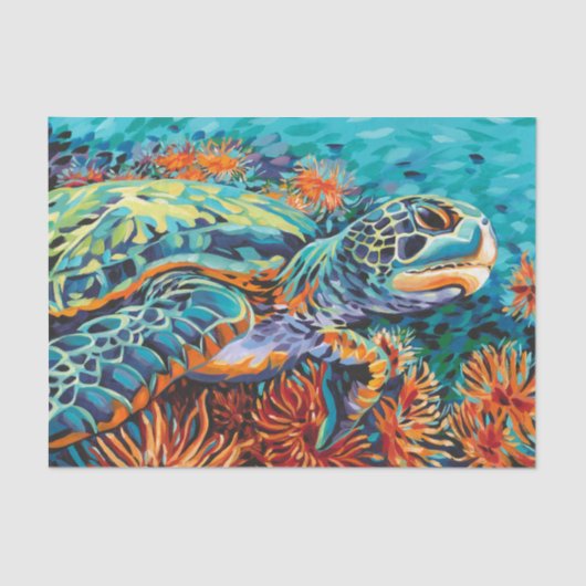 Sea Sweetheart I Seidenpapier (Vorderseite)