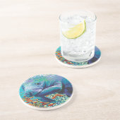 Sea Sweetheart II Sandstein Untersetzer (Seite)