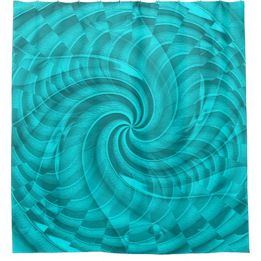 Sea Swirling.... Duschvorhang (Vorderseite)