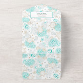 Sea the Liebe Beach Wedding All In One Einladung (Außenbereich)