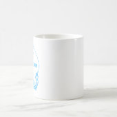 Sea Theme Blue Coffee Cup Kaffeetasse (Mittel)