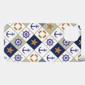 Sea Theme Muster 2 Case-Mate iPhone Hülle (Rückseite (Horizontal))