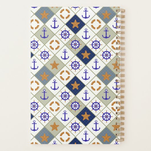 Sea Theme Pattern Planer (Rückseite)