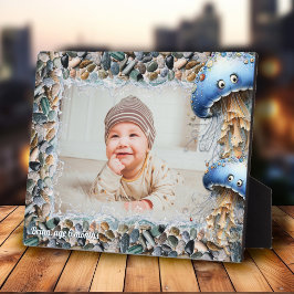 Sea Themed Jellyfish Custom Kids Frame Fotoplatte