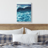 Sea Tide Painting - Still-Life Illustration Leinwanddruck (Insitu (Schlafzimmer))