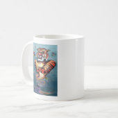 Sea Tiger Kaffeetasse (Vorderseite Links)