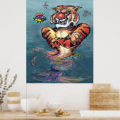 Sea Tiger Poster (Küche)