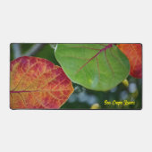 Sea Traubenleaf Desk Mat Schreibtischunterlage (Vorderseite)