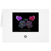 Sea Turtle 25. Annicersary Card (Rückseite Horizontal)