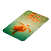 Sea Turtle 3"x4" Foto Magnet (Linke Seite)