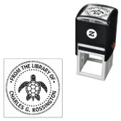 Sea Turtle #5N Library Name Permastempel (Beispiel)