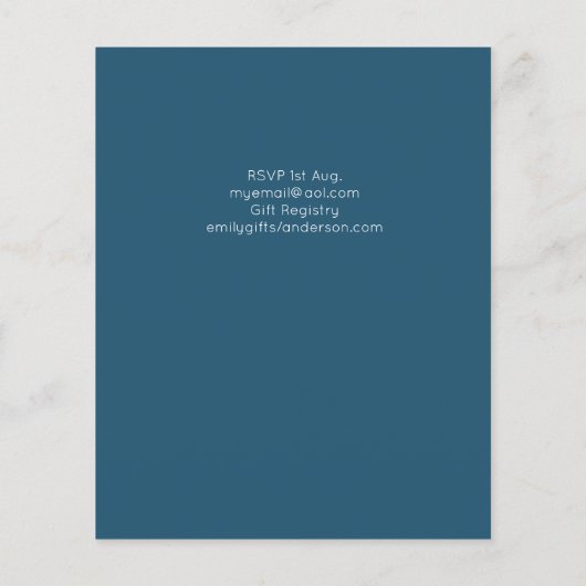 Sea Turtle and Friends Baby Boy oder Girl Shower I (Rückseite)