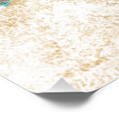 Sea Turtle Art Coastal Art Fotodruck (Ecke)