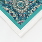 Sea Turtle Art Quilt Blanket Großartig angepasst Fleecedecke (Ecke)