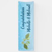 Sea Turtle Baby Dusche Banner (Vertikal)