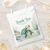 Sea Turtle Baby Dusche Geschenktütchen (Ausgeschnitten)