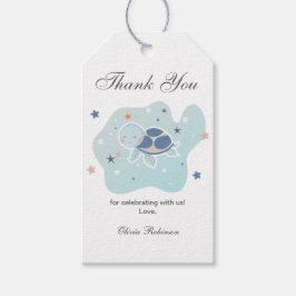 Sea Turtle Baby Dusche | Niedlicher Ozean Geschenkanhänger