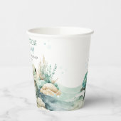 Sea Turtle Baby Dusche Pappbecher (Links)
