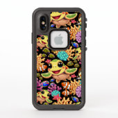 Sea Turtle Baby Happy and Süße Figur (Rückseite)