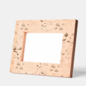 Sea Turtle Baby Happy and Süße Figur Geätzte Rahmen (Links)