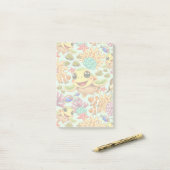 Sea Turtle Baby Happy and Süße Figur Post-it Klebezettel (Auf Schreibtisch)