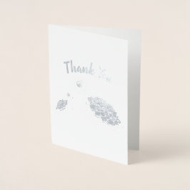 Sea Turtle Baby Shower Co-Ed Gender Neutral Folienkarte