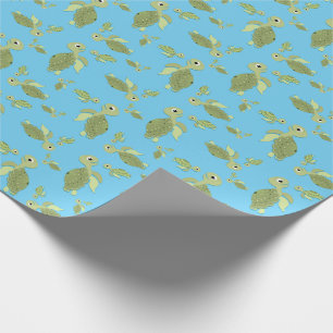 Sea Turtle Baby Shower Co-Ed Gender Neutral Geschenkpapier