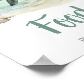 Sea Turtle Baby Showfood Poster (Ecke)