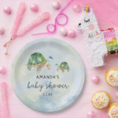 Sea Turtle - Babydusche Pappteller (Party)