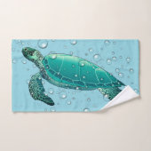 Sea Turtle Bad Handtuch Set (Handtuch)