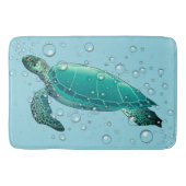 Sea Turtle Bath Matt Badematte (Vorderseite)