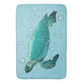 Sea Turtle Bath Matt Badematte (Vorderseite Vertikal)