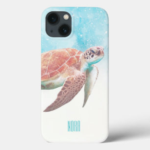 Sea Turtle Beach Coastname Case-Mate iPhone Hülle