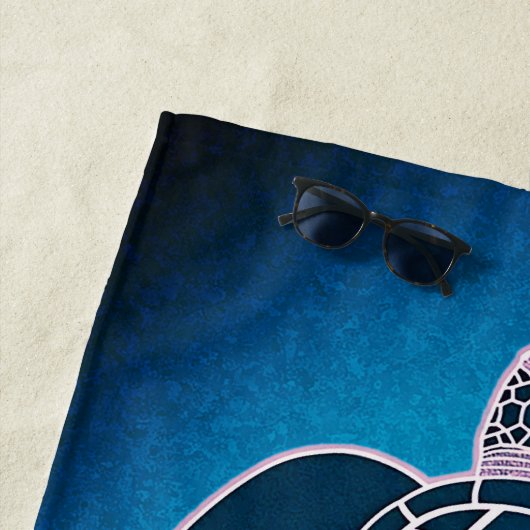 Sea Turtle Beach Handtuch - Schwimmen mit den Strö (Beispiel)