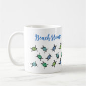 Sea Turtle Beach House Kaffeetasse (Links)