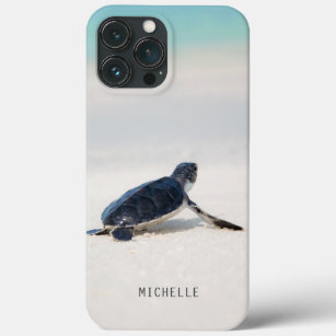 Sea Turtle Beach Ocean Nature Personalisierter Nam Case-Mate iPhone Hülle