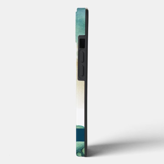 Sea Turtle Beachy Custom Phone Case (Rückseite / Links)