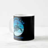 Sea Turtle Bimini Insel Bahamas Kaffeetasse (Vorderseite Links)