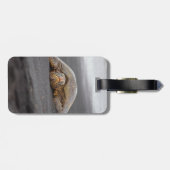 Sea Turtle - Black Sand Beach - Gepäckträger Gepäckanhänger (Rückseite horizontal)