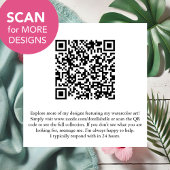 Sea Turtle Blue Wedding Einladung mit QR Code