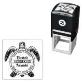 Sea Turtle Bly View Name Rücksendeadresse Permastempel (Beispiel)