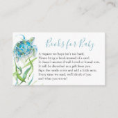 Sea Turtle Book for Baby Einladungskarte (Vorderseite)