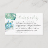 Sea Turtle Book for Baby Einladungskarte (Vorderseite)
