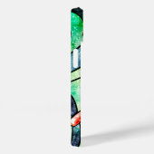 Sea Turtle Bright Tropical Case-Mate iPhone Hülle (Rückseite / Rechts)