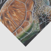 Sea Turtle Bubbles Seidenpapier (Ausschnitt)