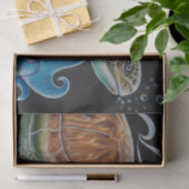 Sea Turtle Bubbles Seidenpapier (Geschenk)