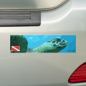 Sea Turtle Bumper Sticker Autoaufkleber (Auf Auto)