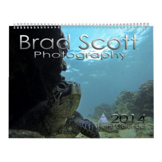 Sea Turtle Calendar by Brad Scott Fotografy Kalender