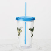 Sea turtle cartoon illustration acryltrinkbecher (Rechts)